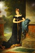 Francois Pascal Simon Gerard Portrait of Marie Laczy oil on canvas